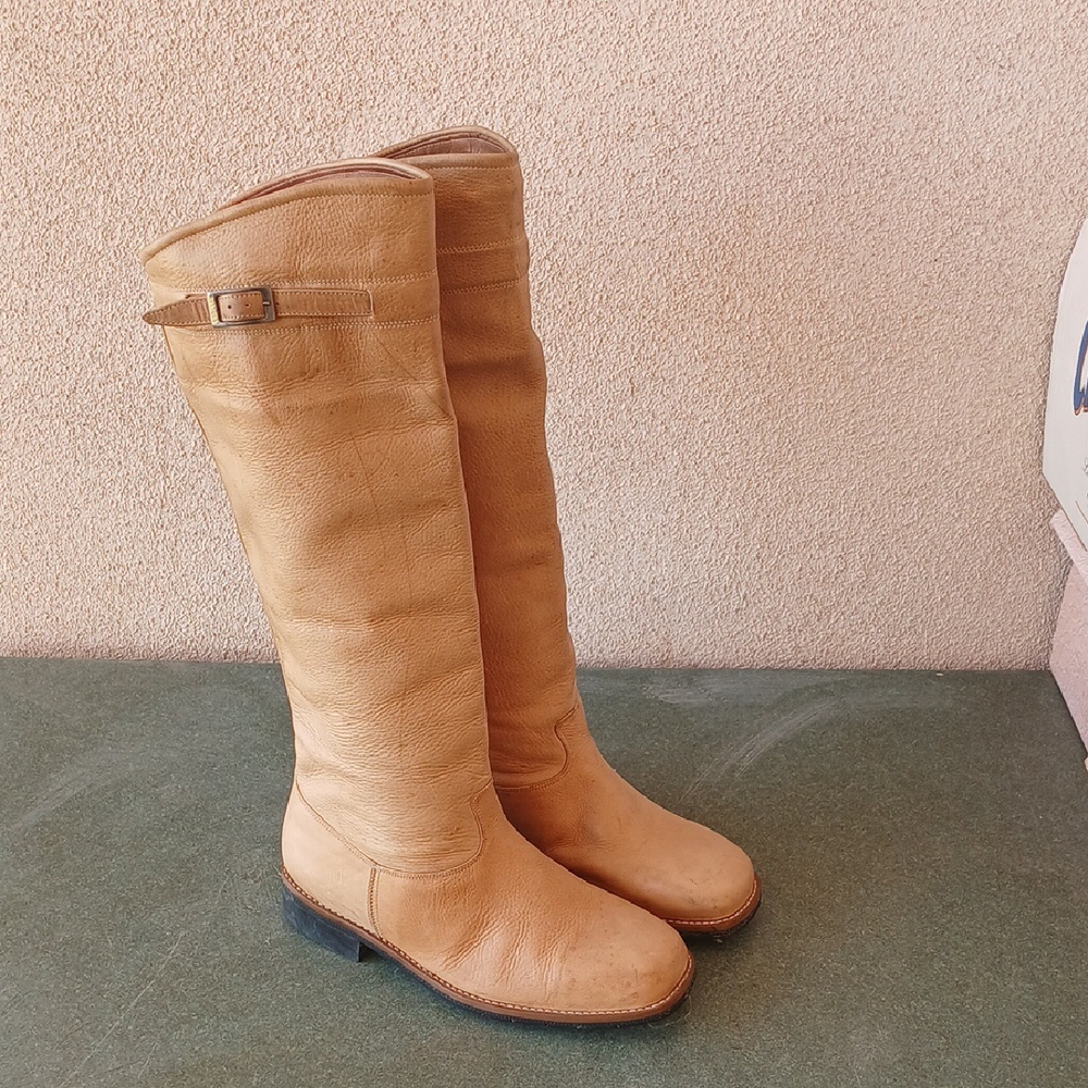 Tan Over the Knee Boots